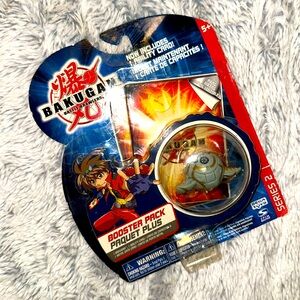 NIB Bakugan Battle Brawlers Bakupearl Series Booster Pack 2008 Gray Figure